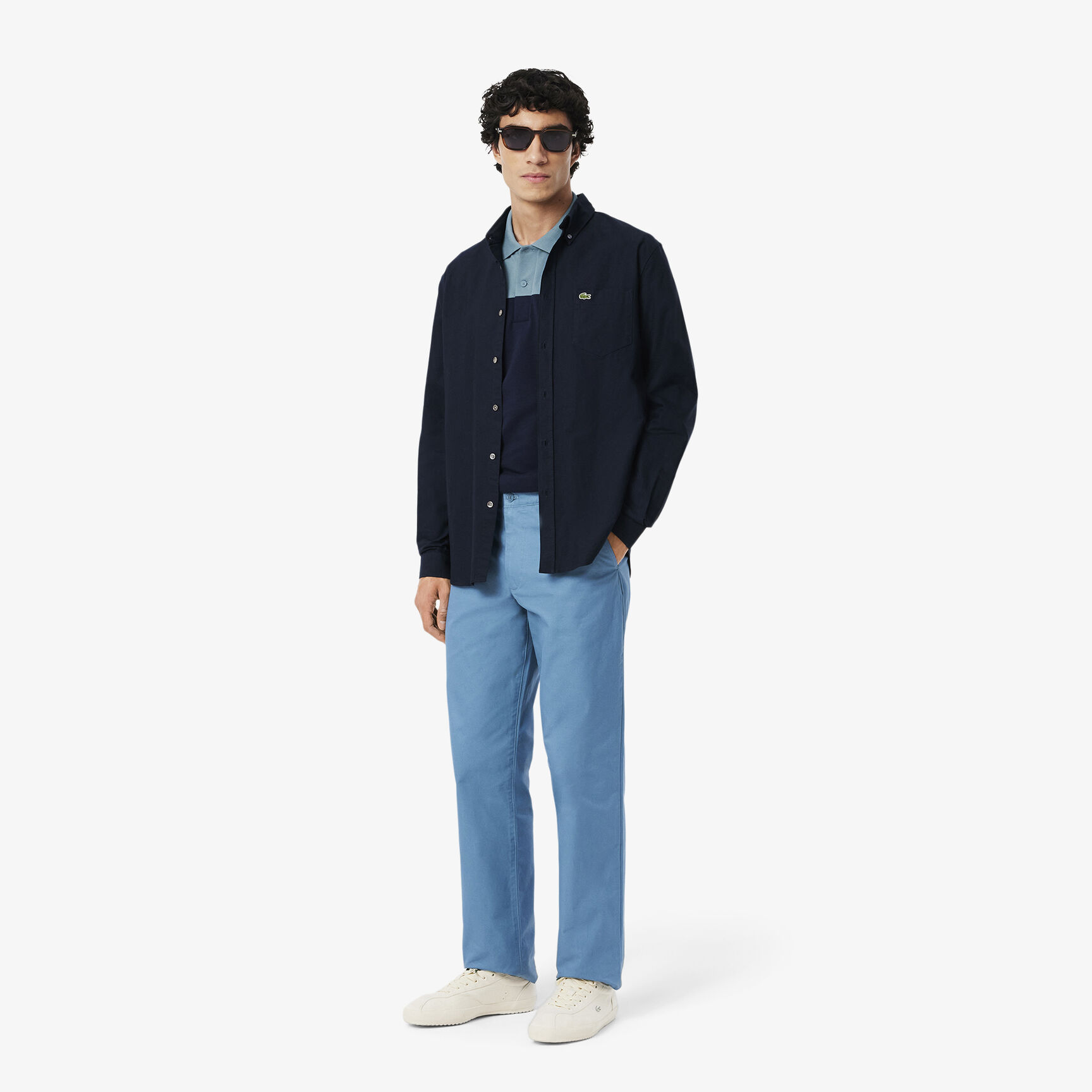 Regular Fit L.12.12 Colour-Block Polo Shirt