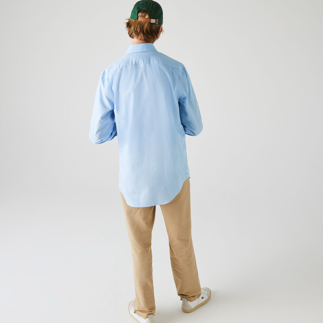 قميص للرجال بقصة عادية من قطن ميني بيكيه قميص للرجال بقصة عادية من قطن ميني بيكيه