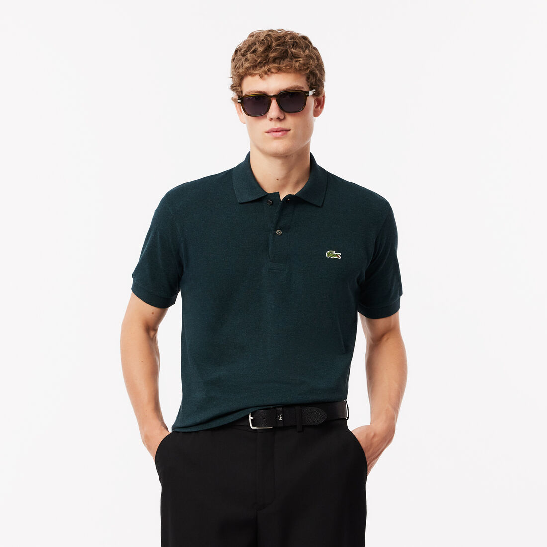 Classic Fit L.12.12 Marl Polo Shirt