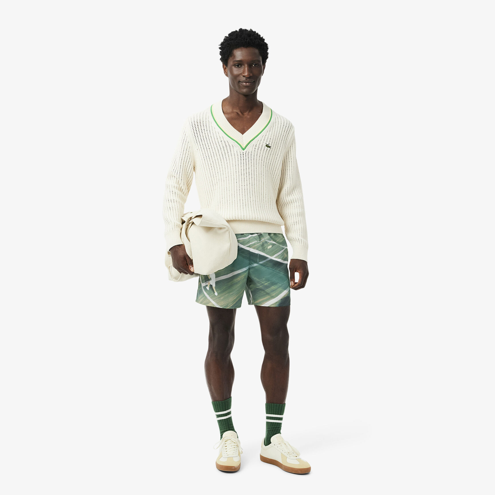 Mid Length Quick-Dry Swim Trunks