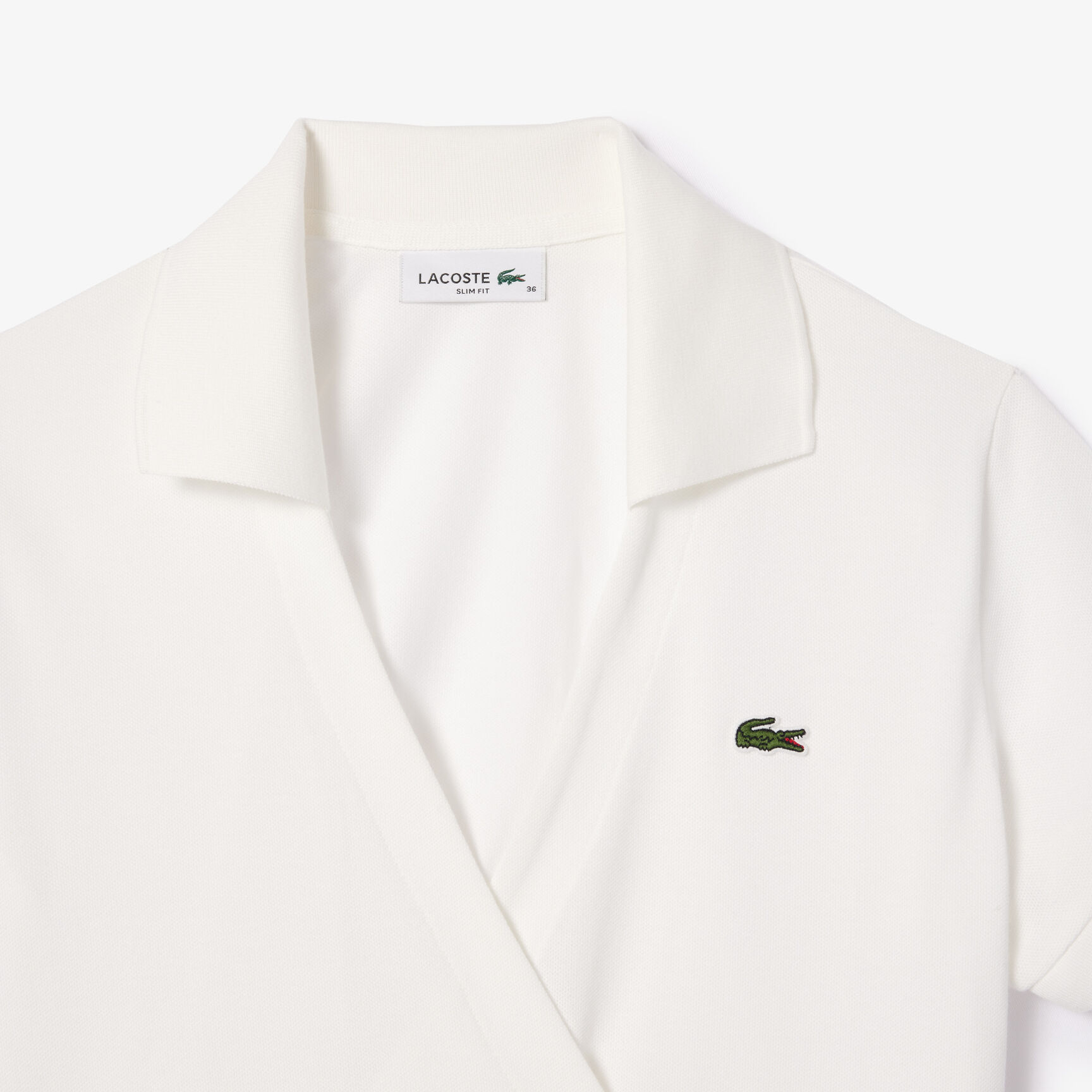 Crossover Stretch Pique Polo Shirt