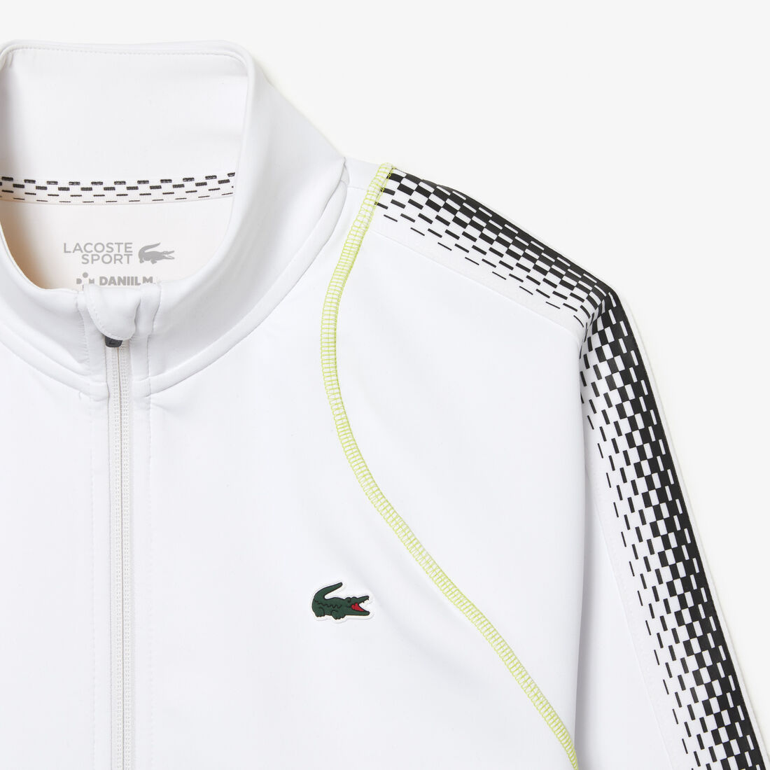 سويت شيرت بسحّاب للرجال مجموعة Lacoste Tennis x Daniil Medvedev سويت شيرت بسحّاب للرجال مجموعة Lacoste Tennis x Daniil Medvedev