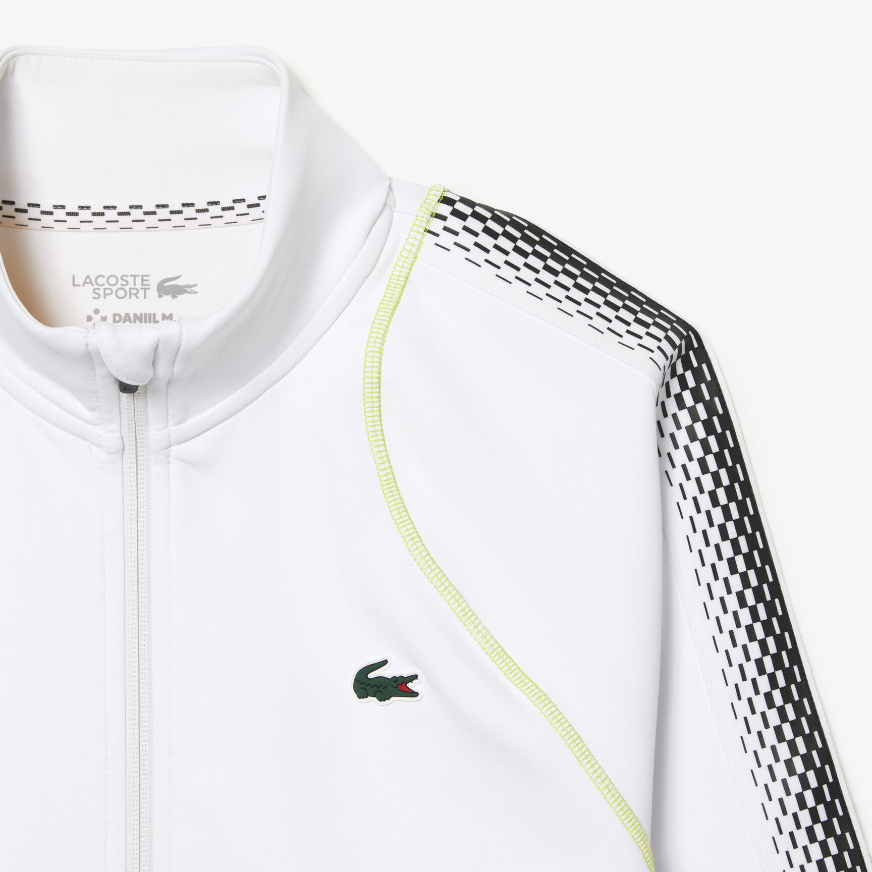 سويت شيرت بسحّاب للرجال مجموعة Lacoste Tennis x Daniil Medvedev سويت شيرت بسحّاب للرجال مجموعة Lacoste Tennis x Daniil Medvedev
