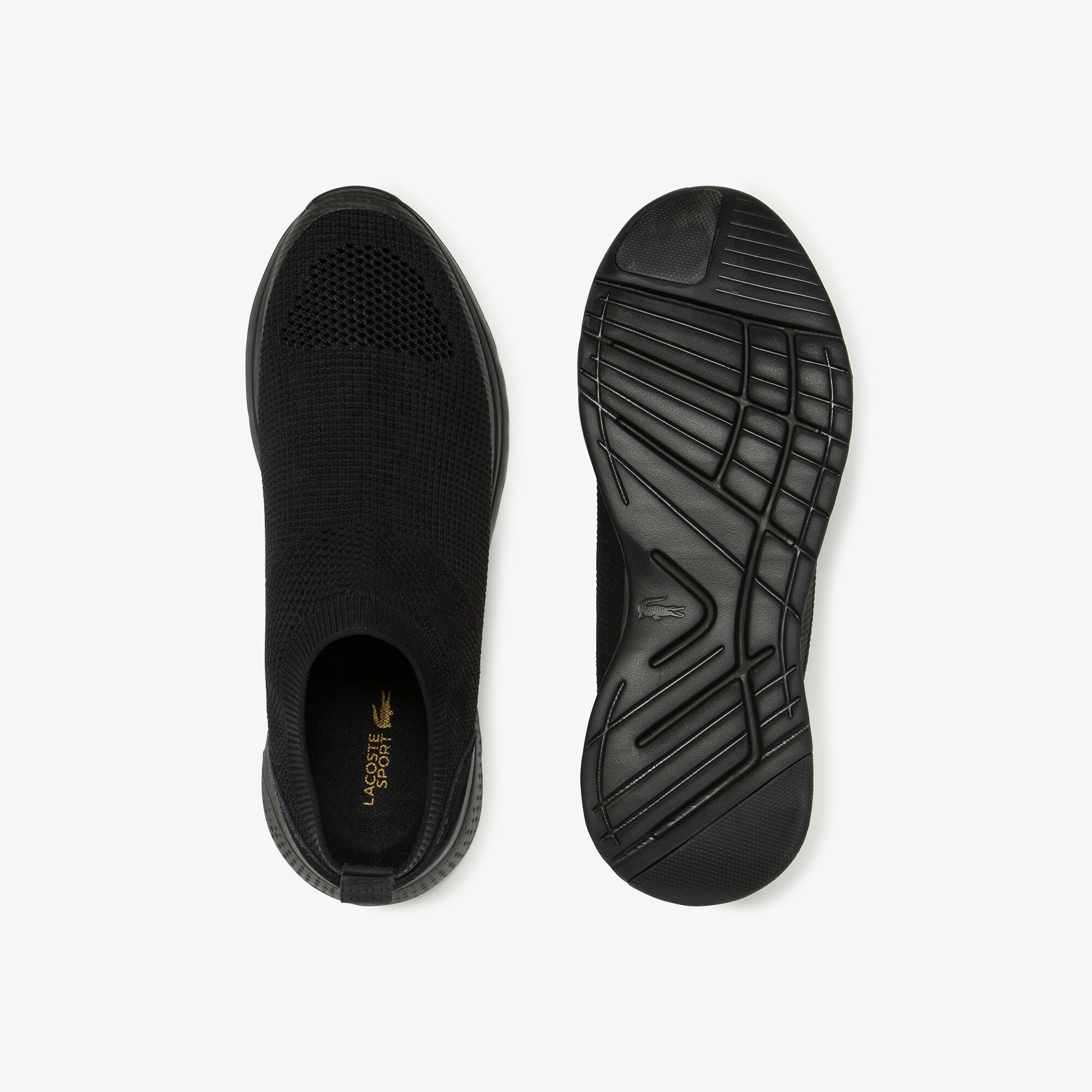 حذاء خفيف بدون كعب محيك من القماش والجلد المدبوغ من مجموعة LT Fit Sock للرجال حذاء خفيف بدون كعب محيك من القماش والجلد المدبوغ من مجموعة LT Fit Sock للرجال
