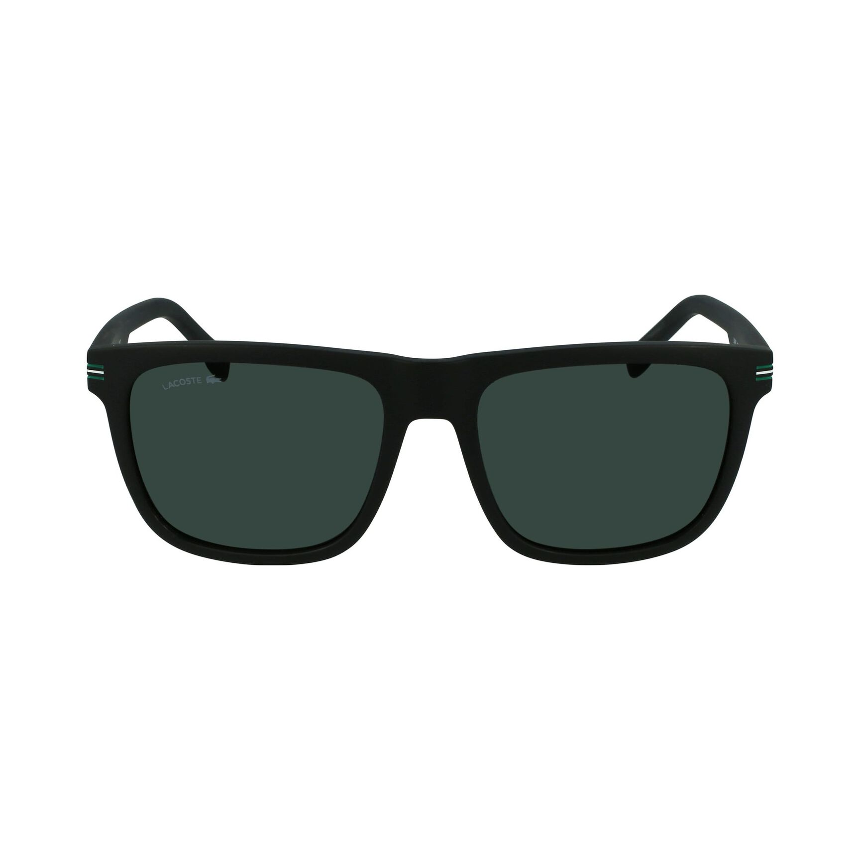 Men&rsquo;s Lacoste Plastic Lines Rectangular Sunglasses
