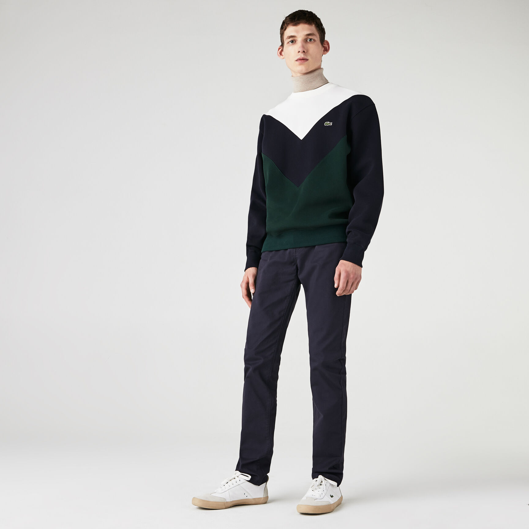 بنطال من القطن المرن بقصة ضيقة 5 جيوب للرجال بنطال من القطن المرن بقصة ضيقة 5 جيوب للرجال