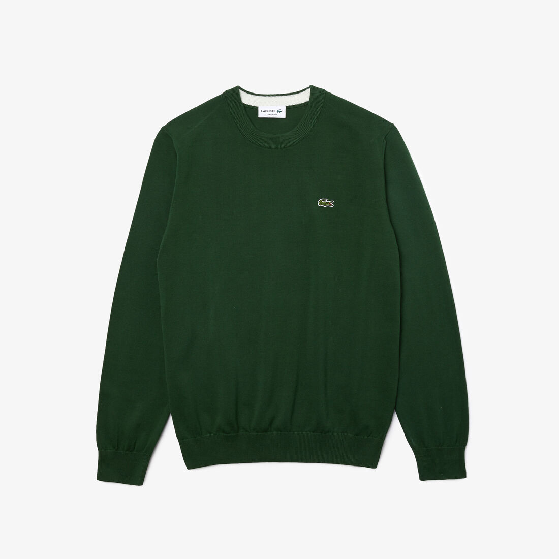 Monochrome Crew Neck Cotton Sweater Monochrome Crew Neck Cotton Sweater