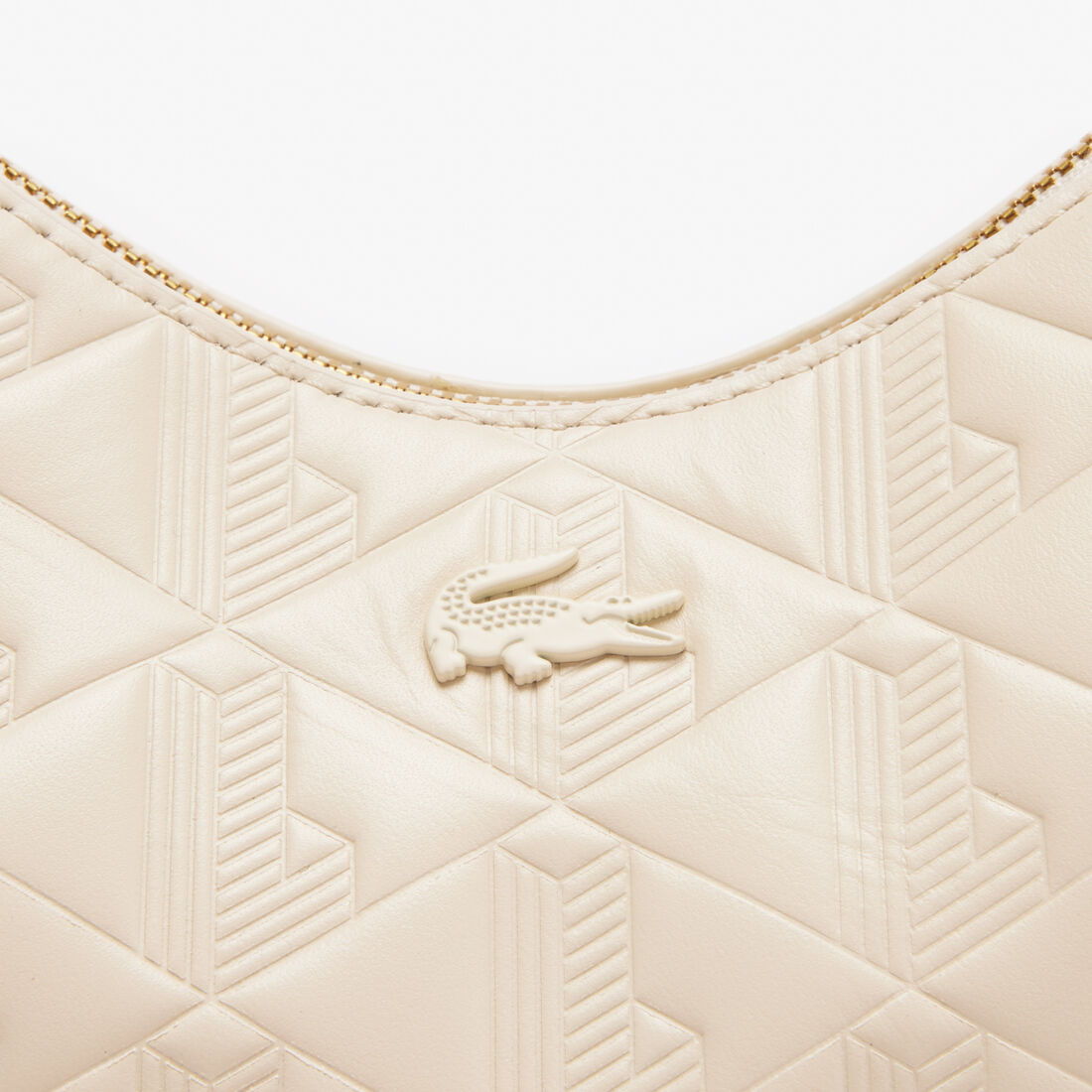 Maheki Embossed Leather Half Moon Purse Maheki Embossed Leather Half Moon Purse