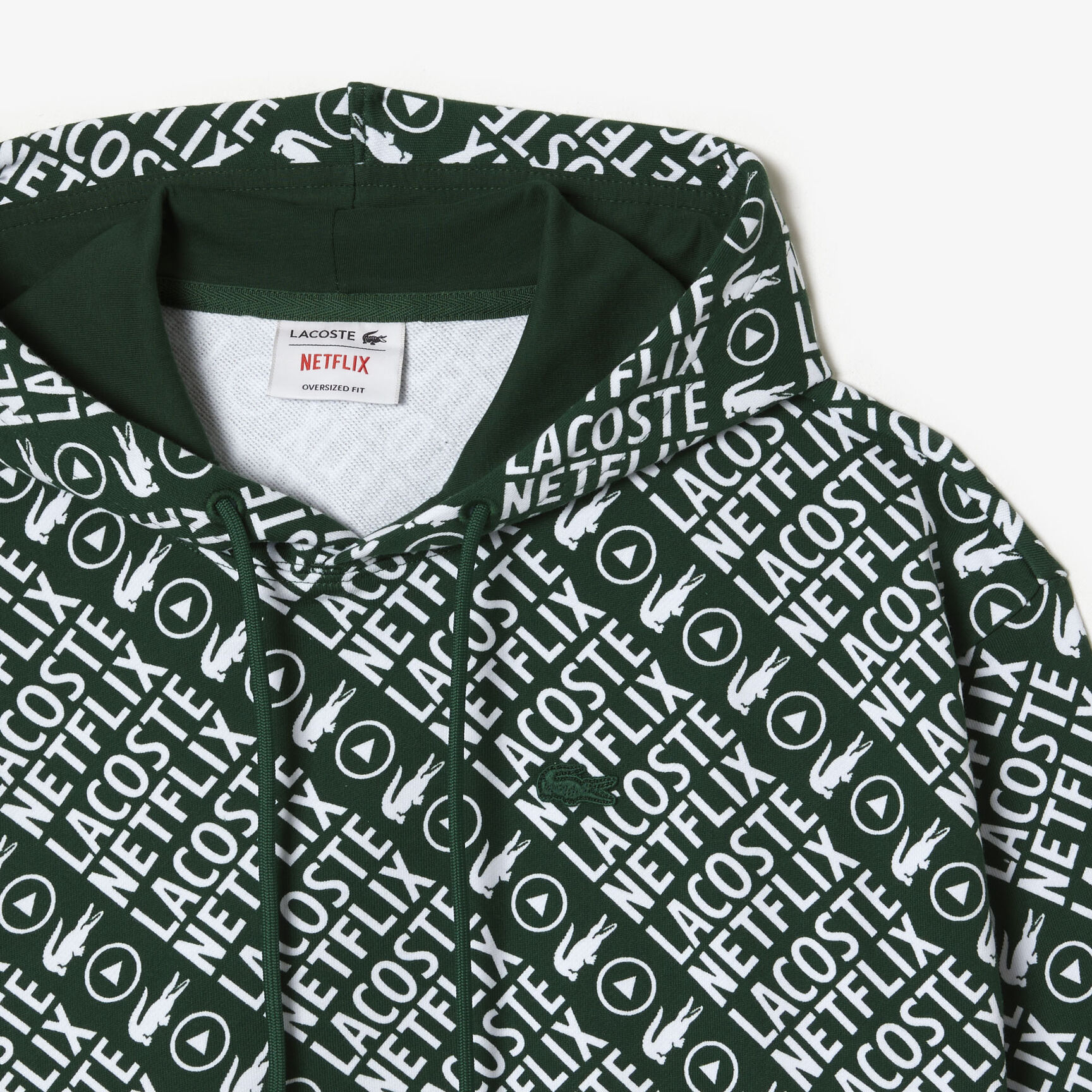 Women’s Lacoste x Netflix Organic Cotton Hoodie