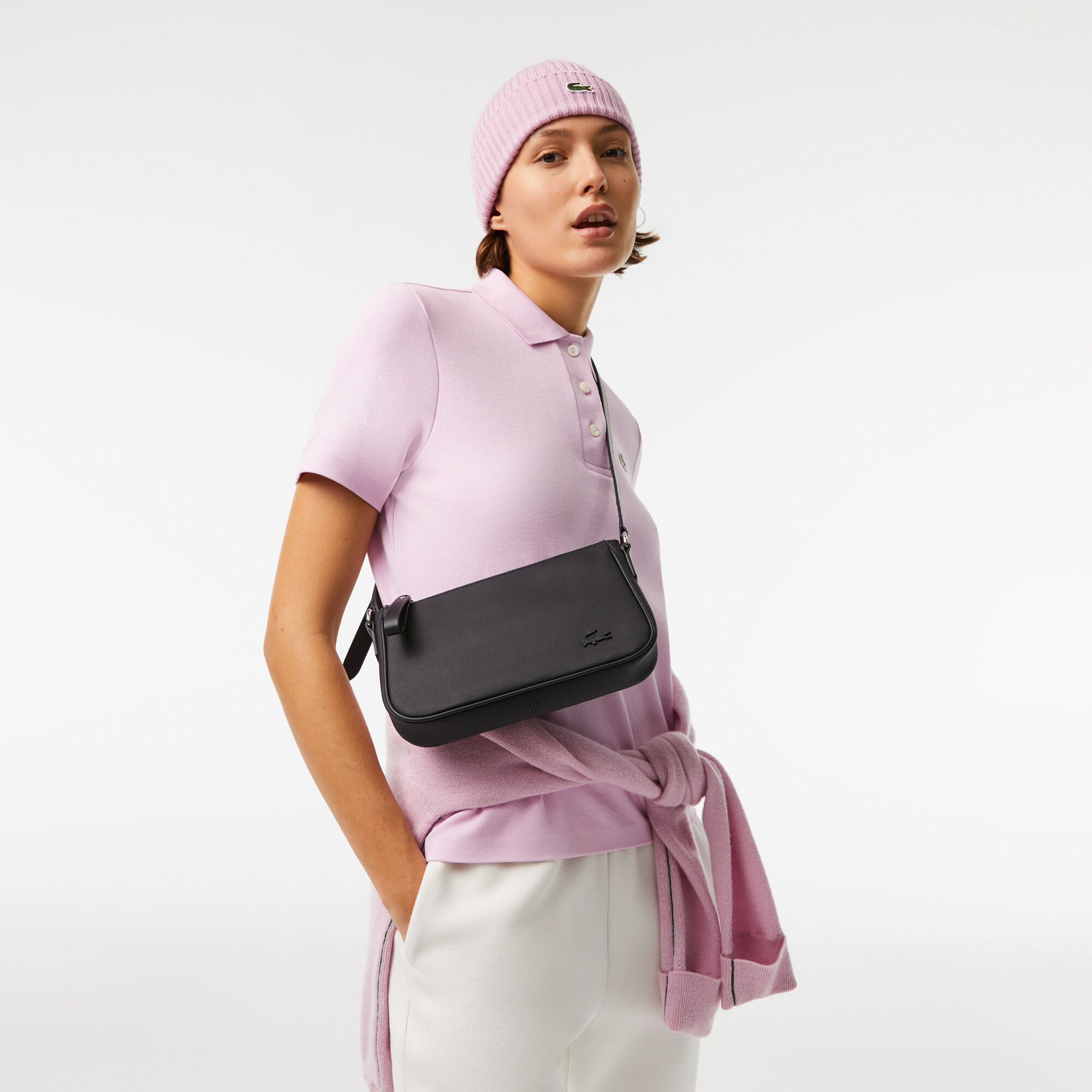 Buy Women s Lacoste Adjustable Strap Crossover Bag Lacoste QA
