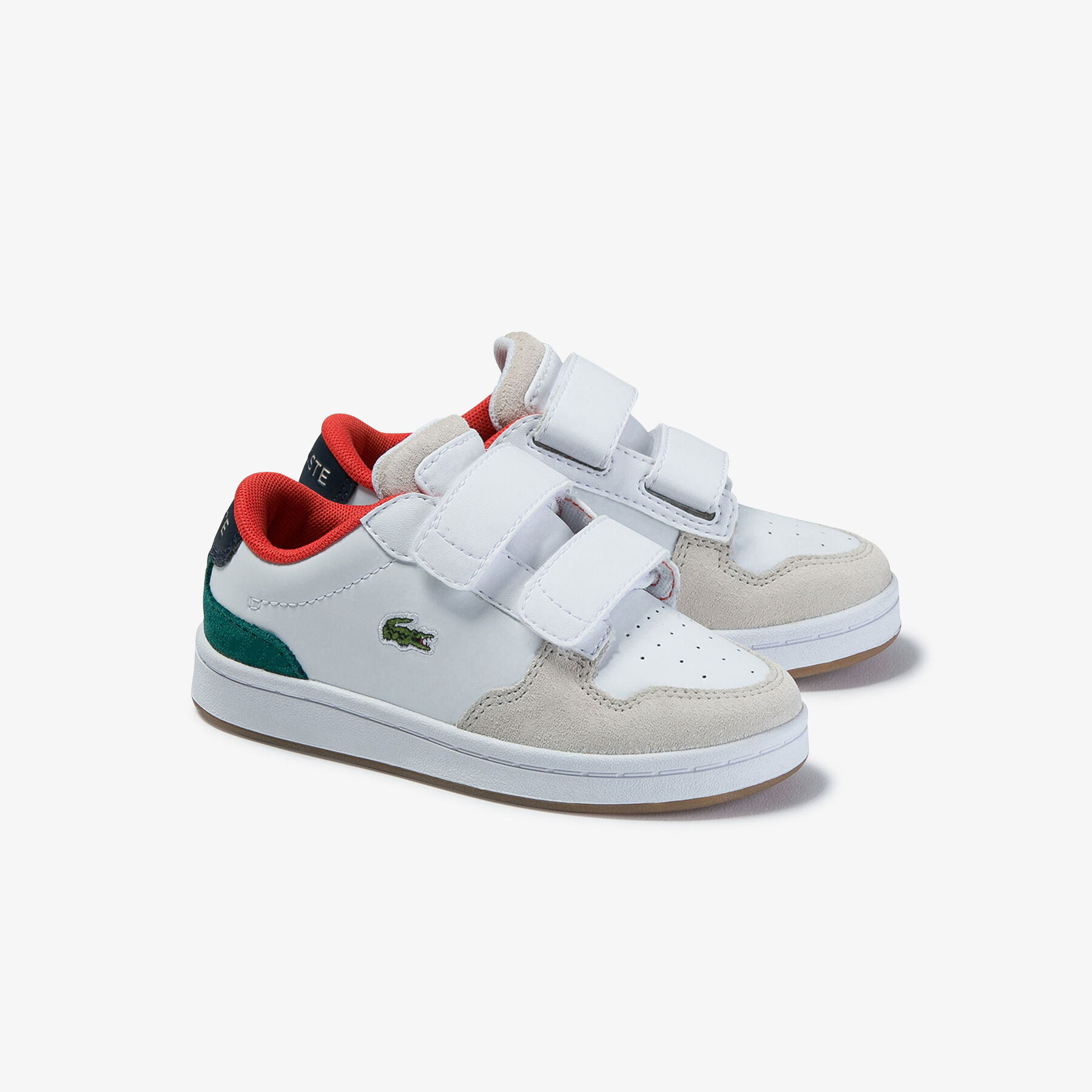 Infants' Masters Cup Metallic Leather and Suede Sneakers lacoste infants masters cup metallic leather and suede sneakers