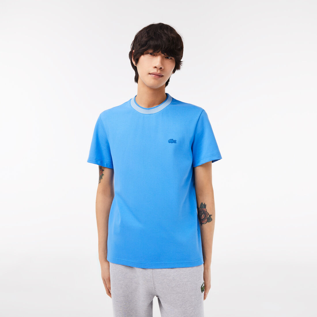 Men's Lacoste Regular Fit Stretch Pique T-shirt