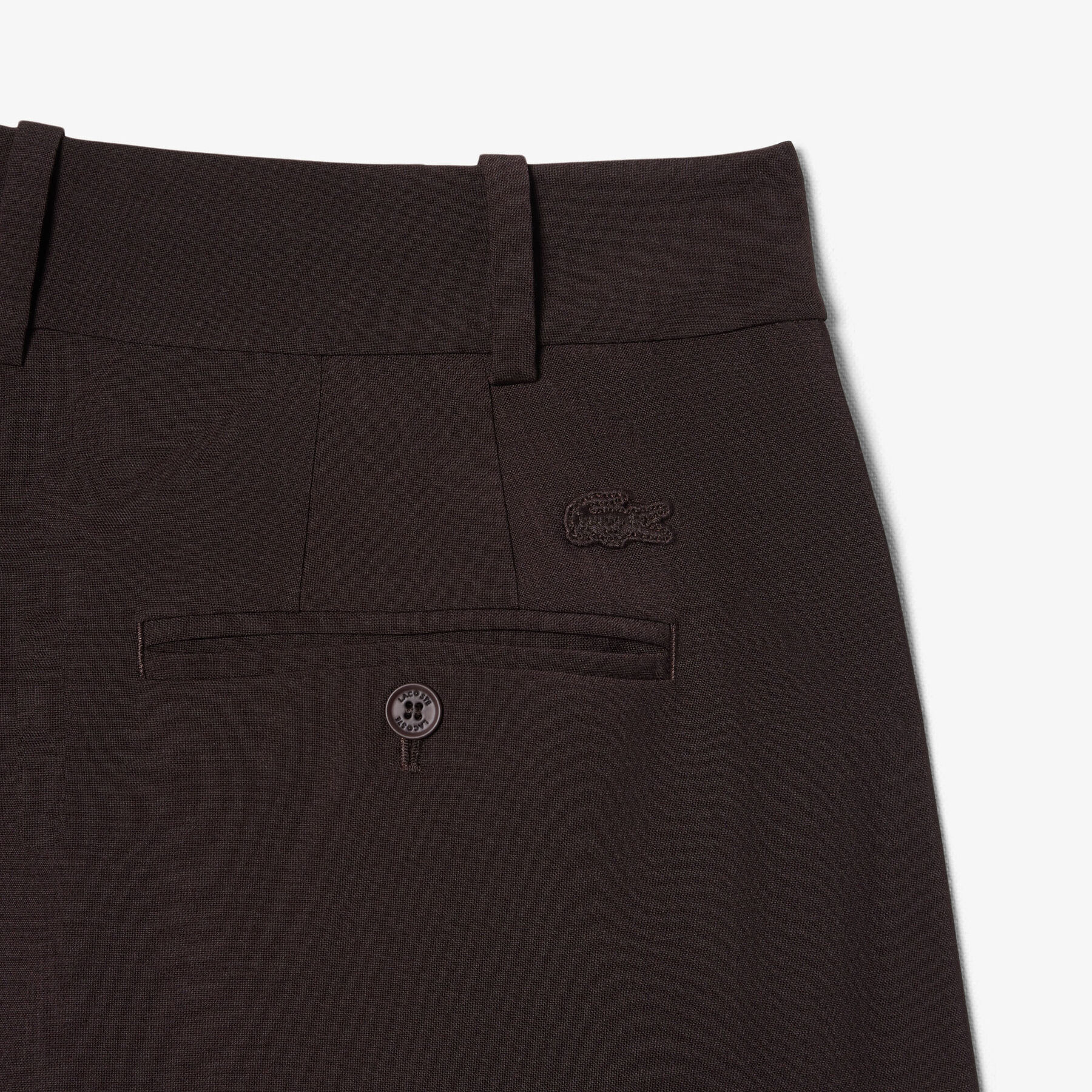 Oversized Wool Blend Pleated Bermuda Shorts lacoste oversized wool blend pleated bermuda shorts