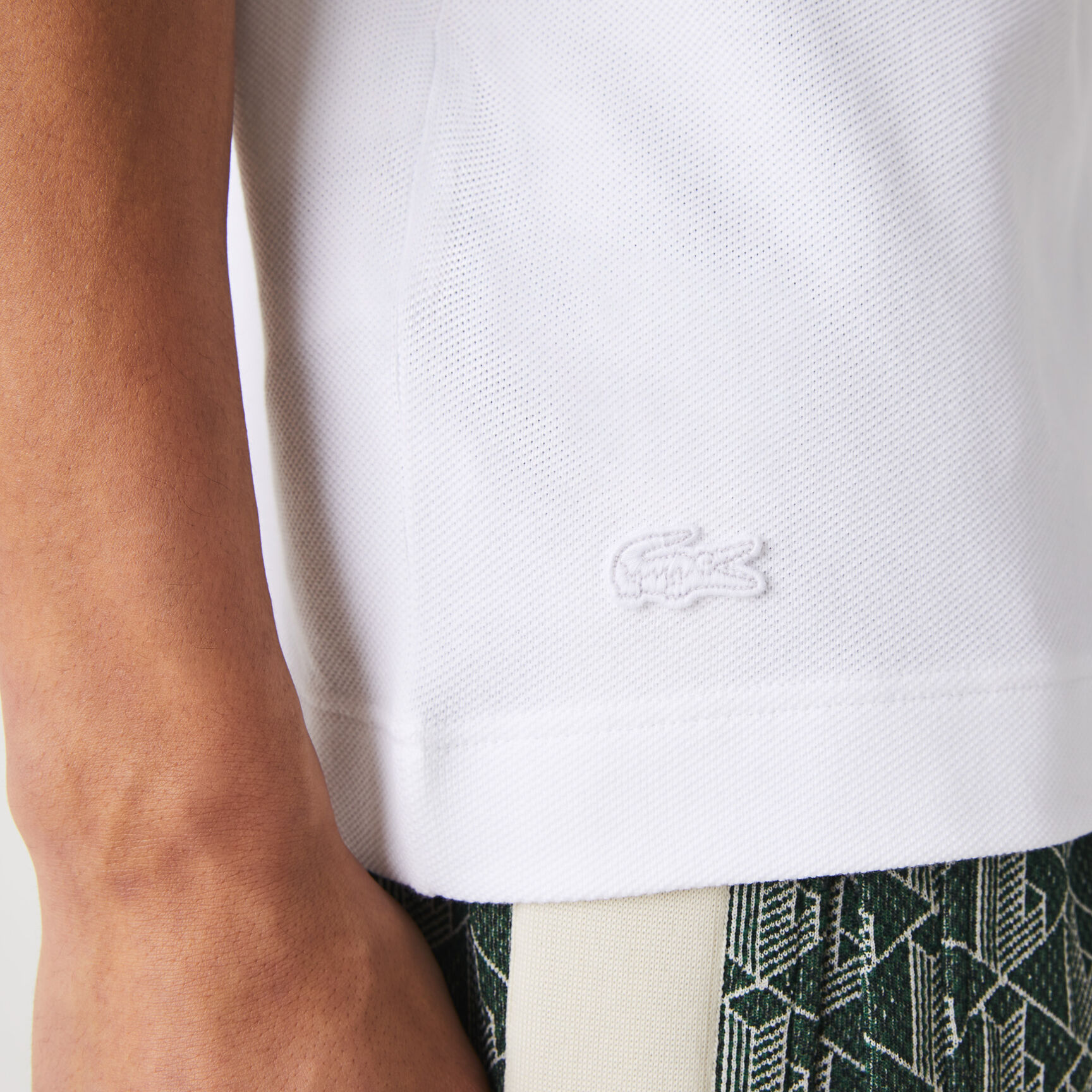 Men's Lacoste Made in France Classic Fit Organic Cotton Polo Shirt