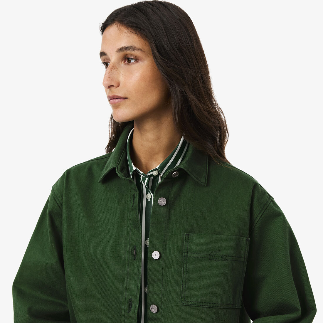 Oversized Denim Overshirt Oversized Denim Overshirt