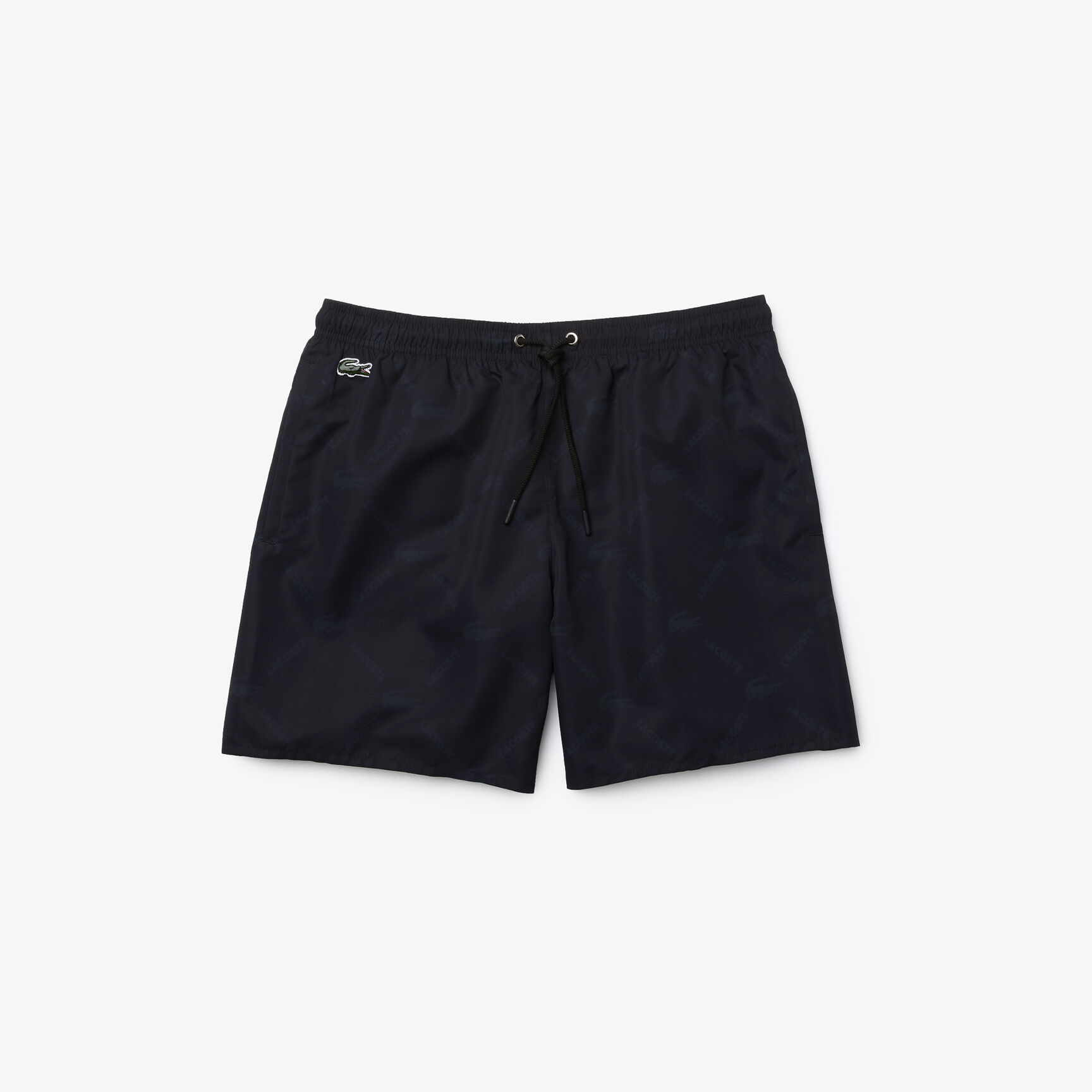Men’s Lacoste LIVE Monogram Print Swimming Trunks Men’s Lacoste LIVE Monogram Print Swimming Trunks