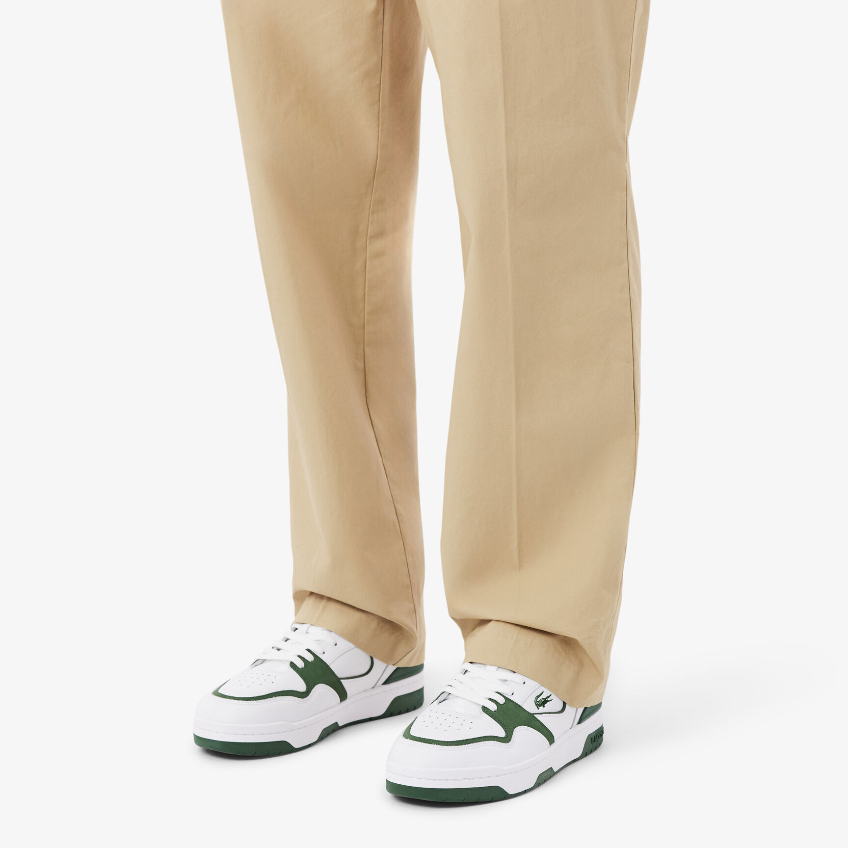 Men's Courtcage Set Leather Sneakers