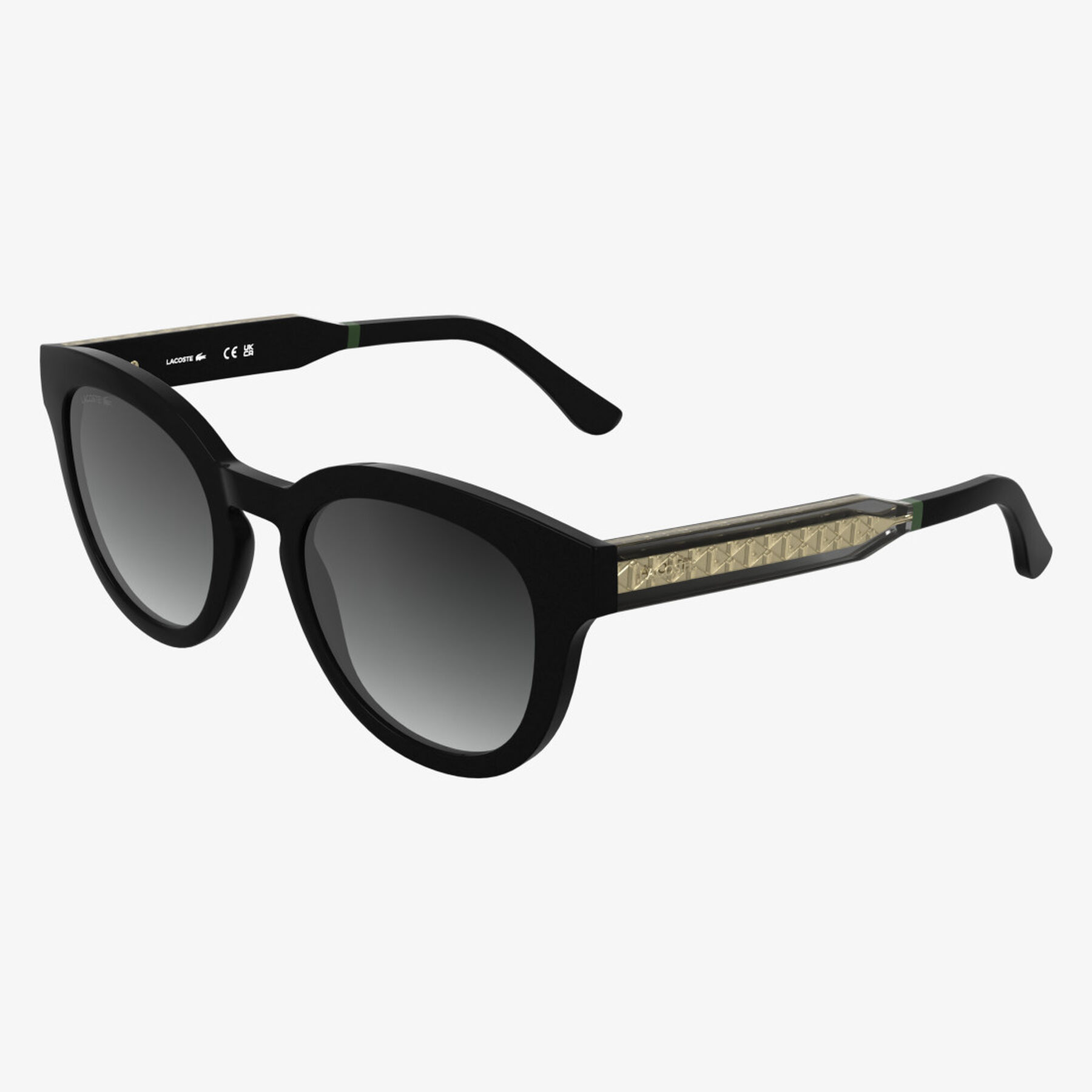 lacoste monogram oval glasses