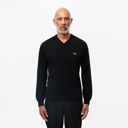 Men's V-neck Organic Cotton Sweater