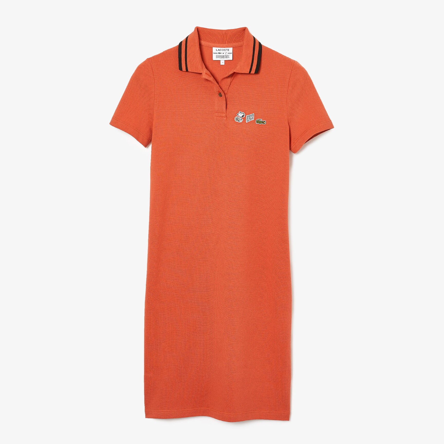 Women&rsquo;s Lacoste x Peanuts Organic Cotton Polo Dress