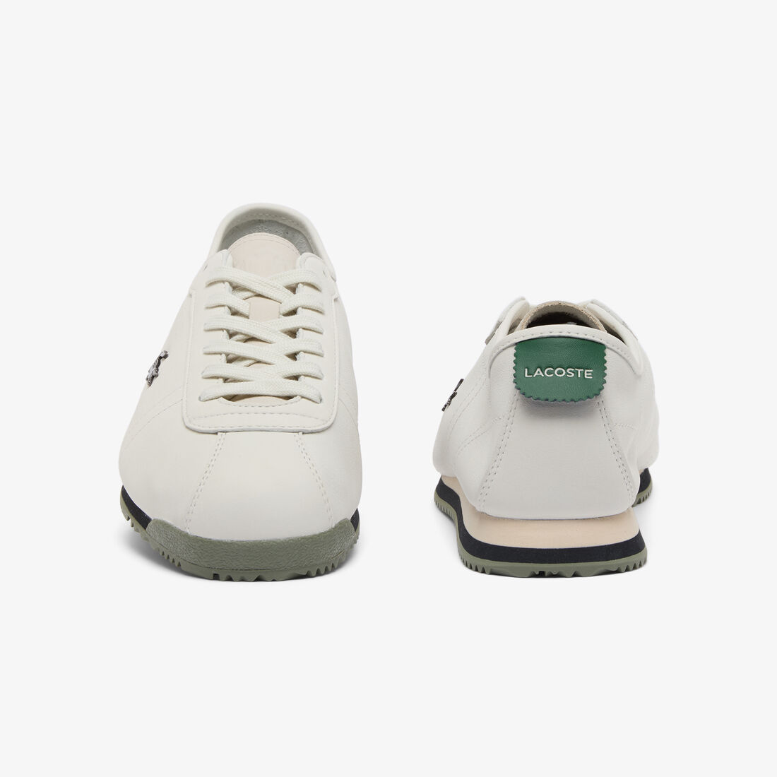 Men's Club-Low Leather Sneakers lacoste men s club low leather sneakers