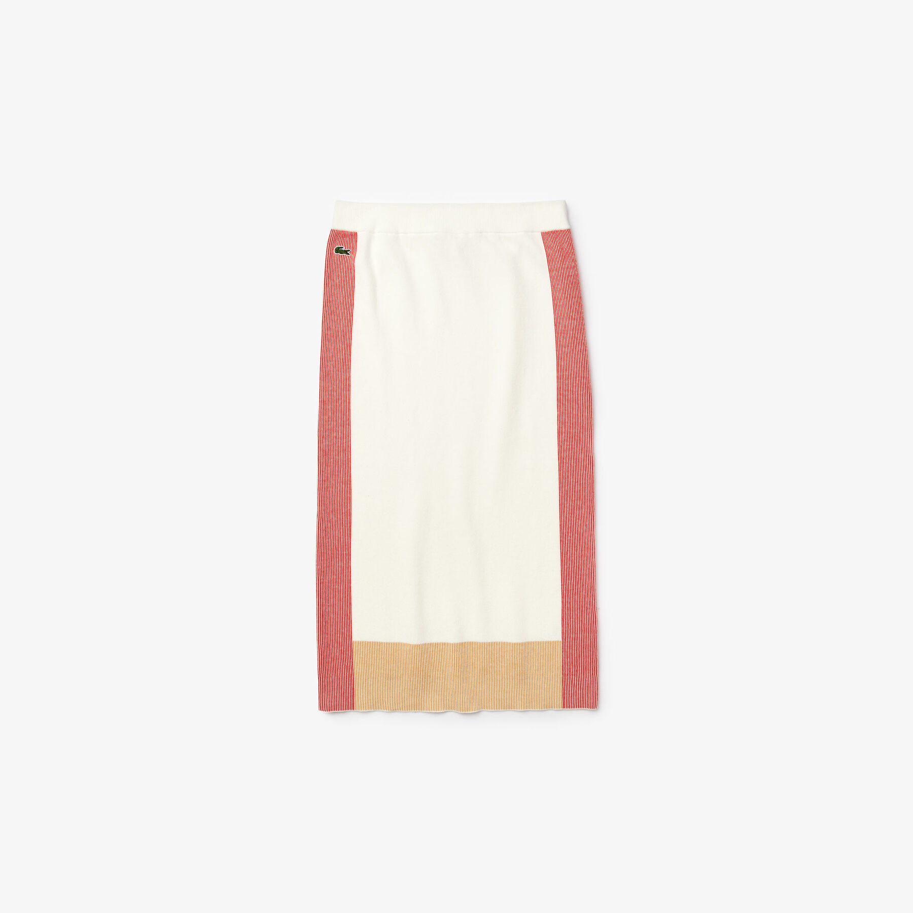 لاكوست تنورة ضيقة بألوان متعددة للسيدات