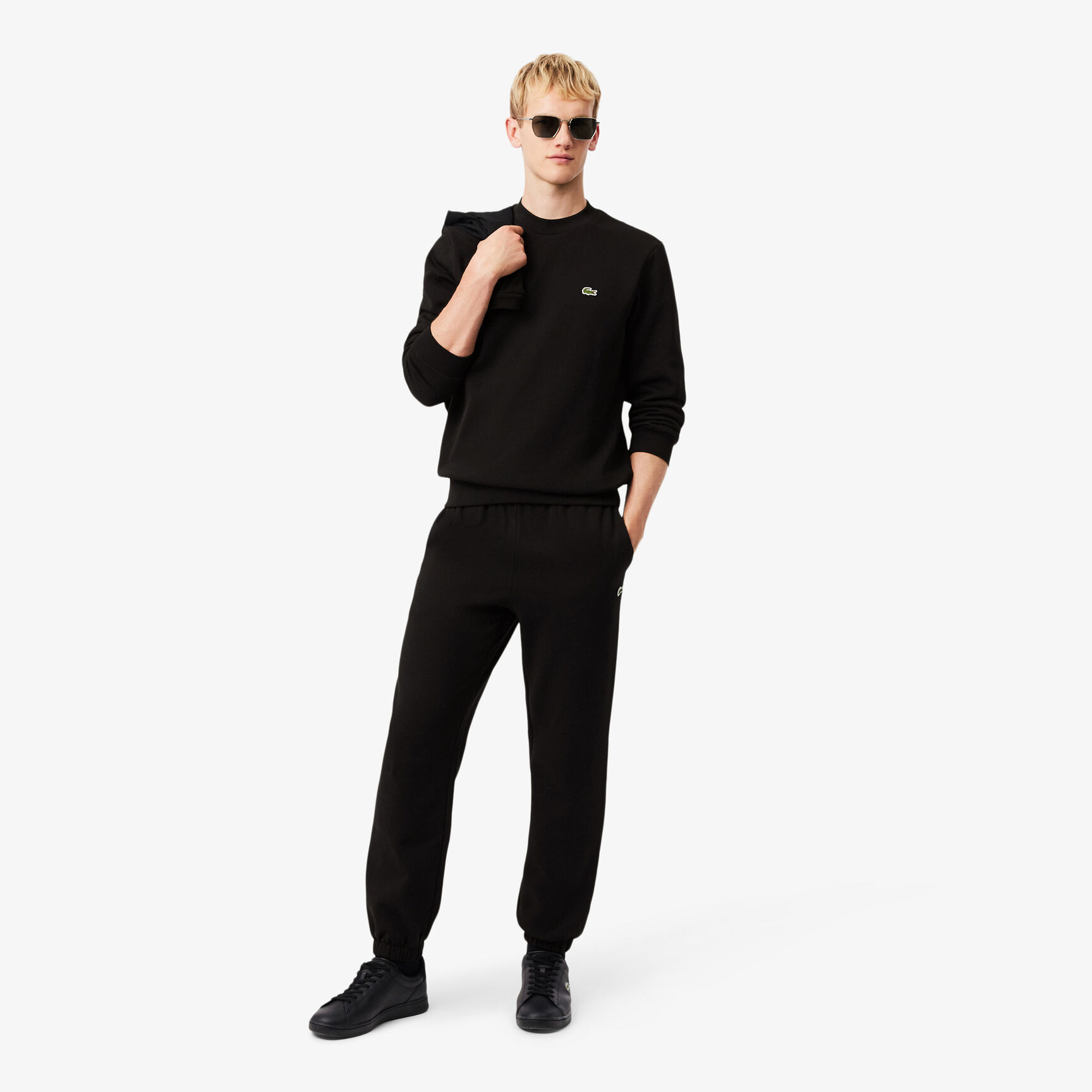 Men's Lacoste Brushed Fleece Jogger Trackpants Men's Lacoste Brushed Fleece Jogger Trackpants