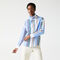 women s lacoste live classic fit scarf neck striped cotton shirt