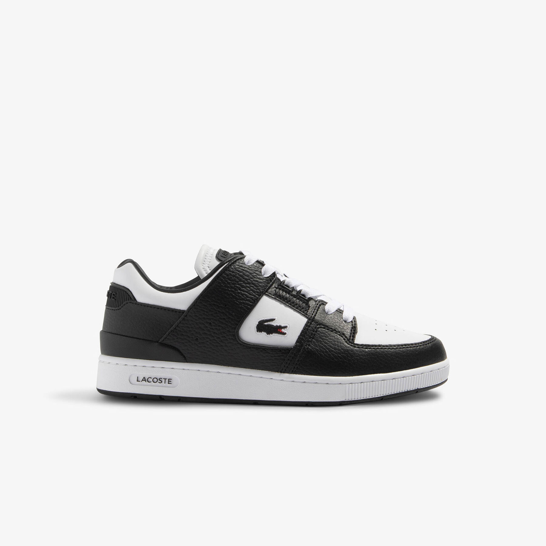 Men's Court Cage Leather Colour Contrast Trainers lacoste men s court cage leather colour contrast trainers