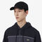 Colour-Block Zipped Hoodie