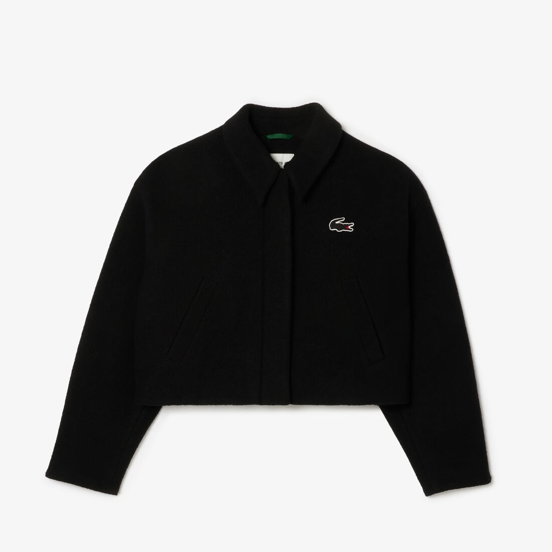 Premium Wool Cropped Jacket