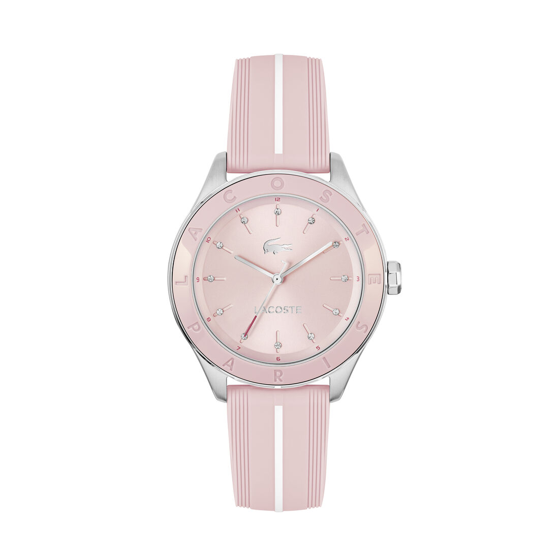 Women's Pink Silicone Watch