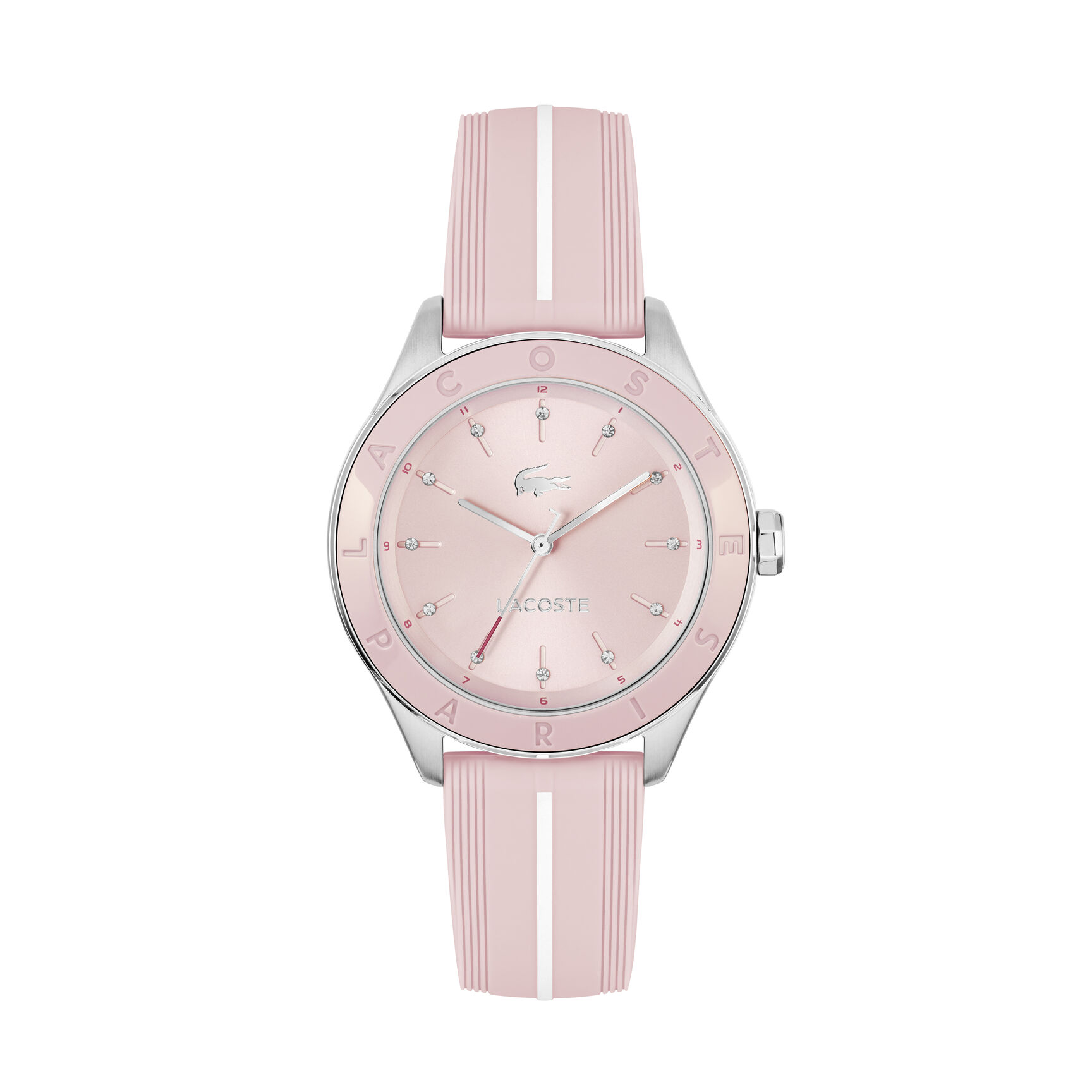 Women's Pink Silicone Watch
