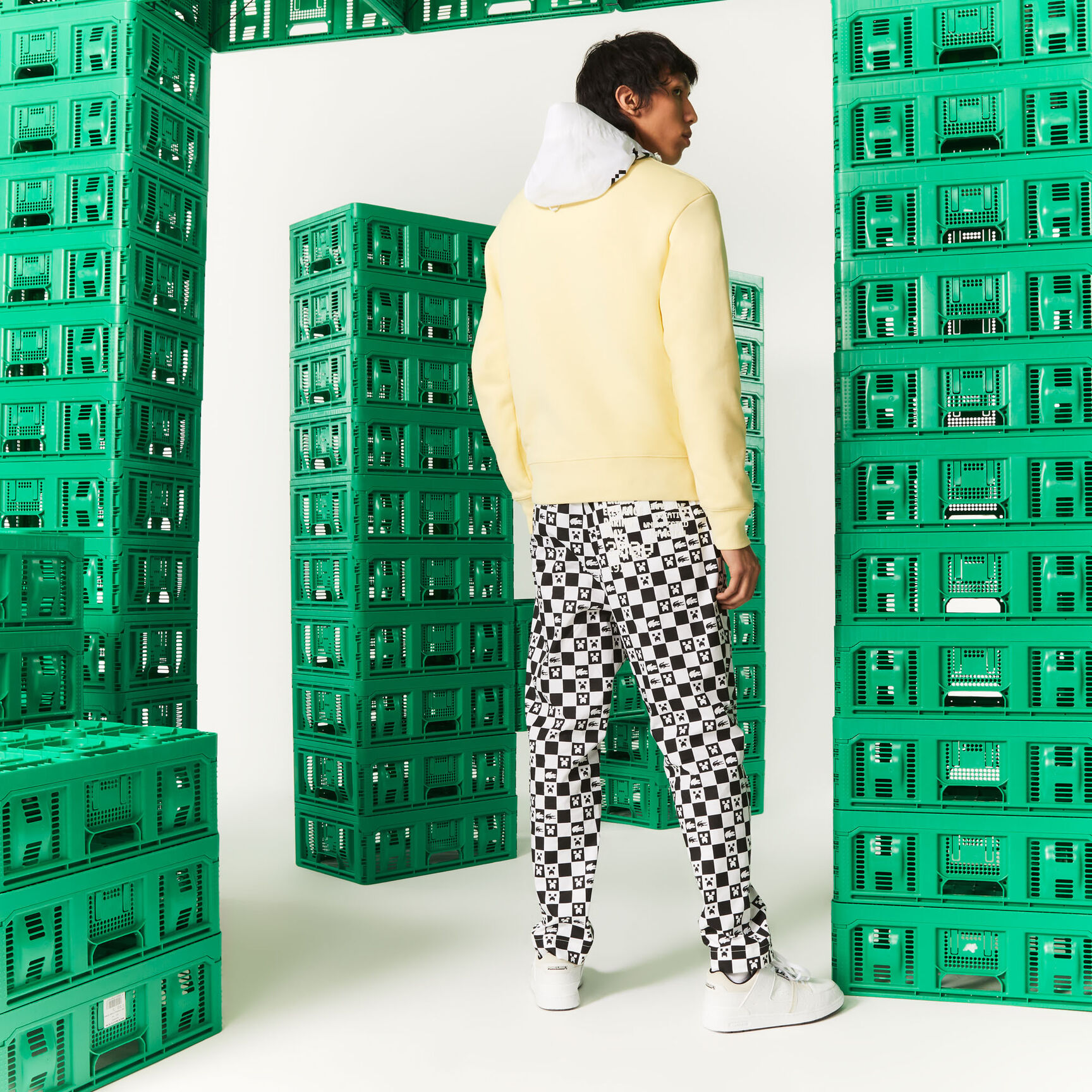 Men's Minecraft Lacoste x Stretch Organic Cotton Joggers Men's Minecraft Lacoste x Stretch Organic Cotton Joggers