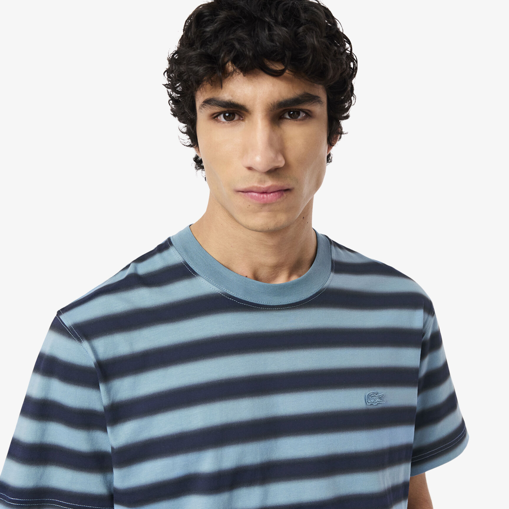 Stripe Print Jersey T-shirt Stripe Print Jersey T-shirt