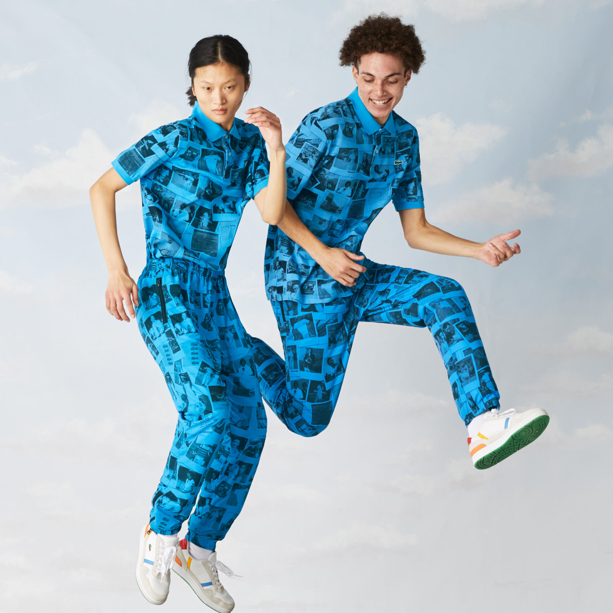 Buy Unisex Lacoste LIVE Polaroid Collaboration Tracksuit Pants Lacoste QA