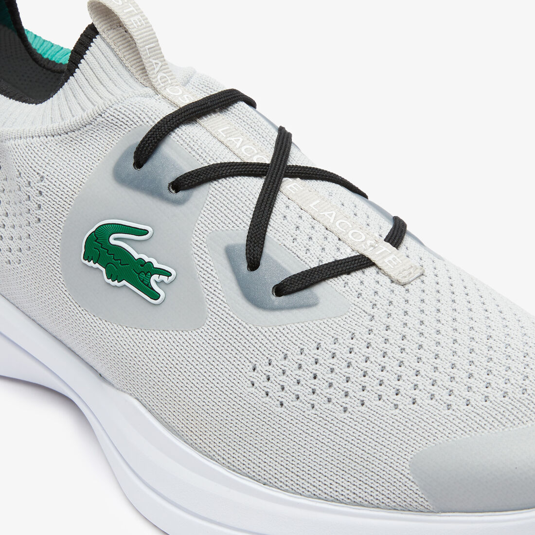 Men's Lacoste Run Spin Knit Textile Sneakers Men's Lacoste Run Spin Knit Textile Sneakers