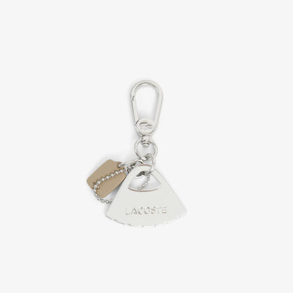 lacoste lenglen l charms key ring