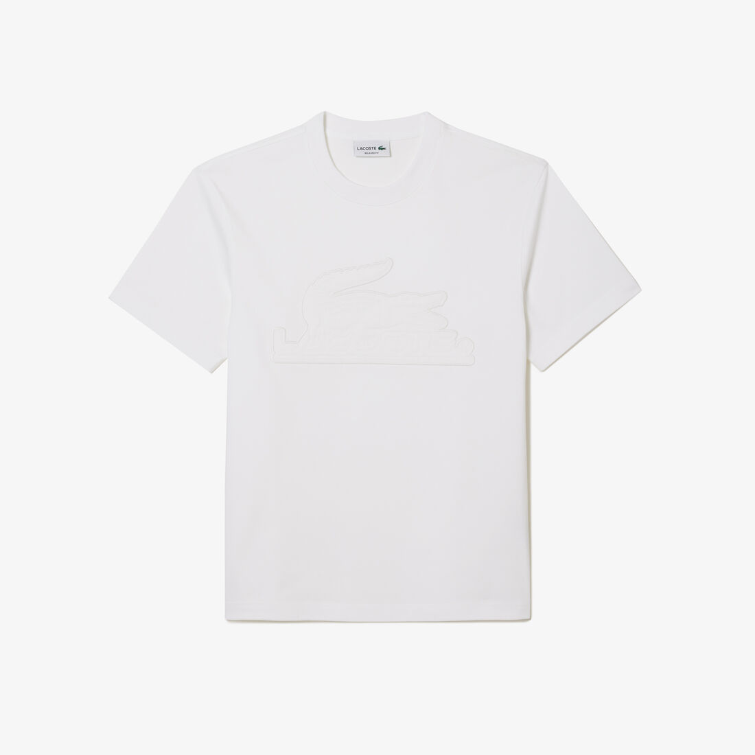 Relaxed Fit Quilted Badge Jersey T-shirt