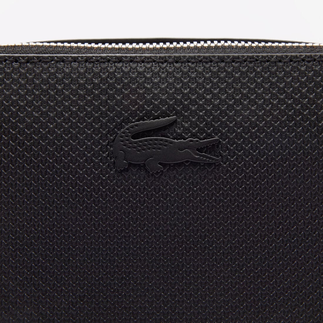 Chantaco Pique Leather Shoulder Bag lacoste chantaco pique leather shoulder bag