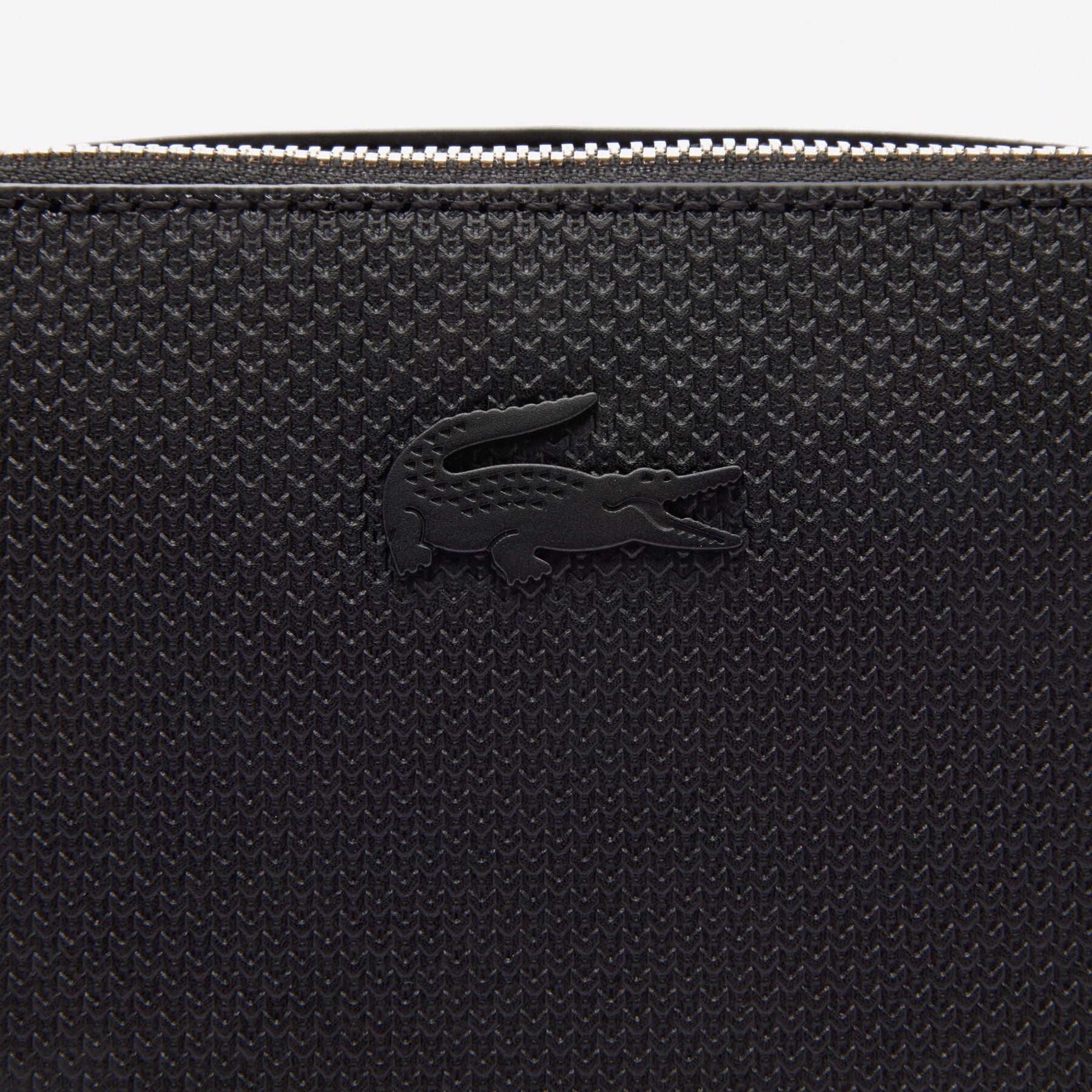 Chantaco Pique Leather Shoulder Bag lacoste chantaco pique leather shoulder bag
