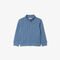 lacoste zipped monogram fleece hoodie
