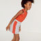 Girls' Piped Elasticised Colourblock Fleece Skirt lacoste girls piped elasticised colourblock fleece skirt