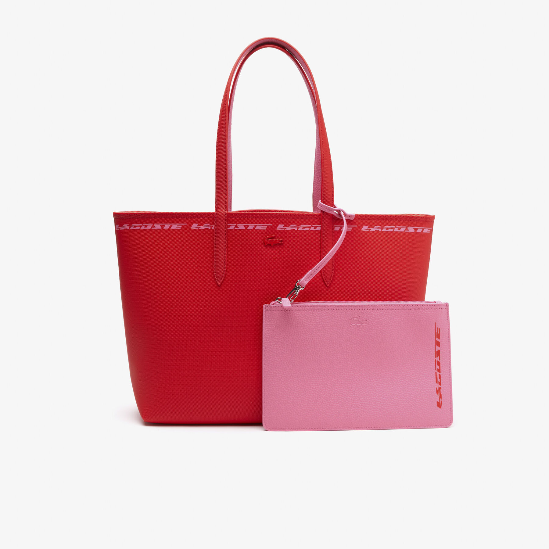 Women’s Lacoste Anna Reversible Tote with Pouch women s lacoste anna reversible tote with pouch