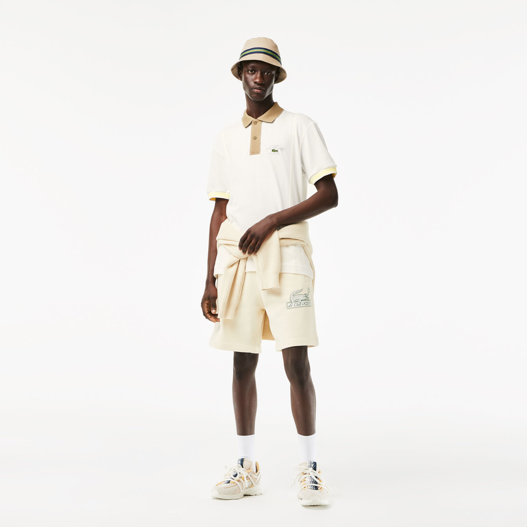 Men’s Lacoste Two Tone Organic Cotton Polo Shirt Men’s Lacoste Two Tone Organic Cotton Polo Shirt