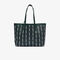 lacoste reversible all over print tote