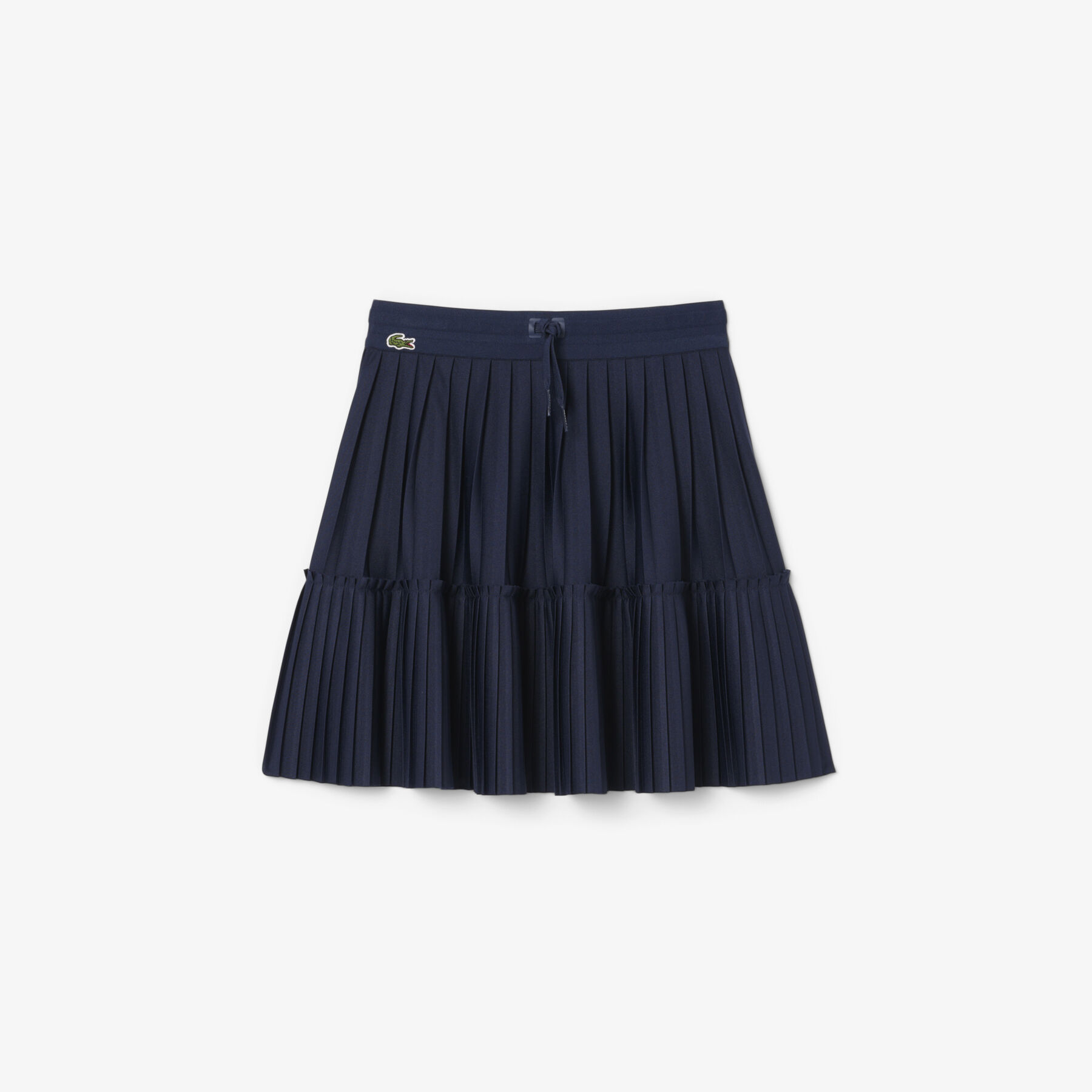 Pleated Jersey Skirt lacoste pleated jersey skirt