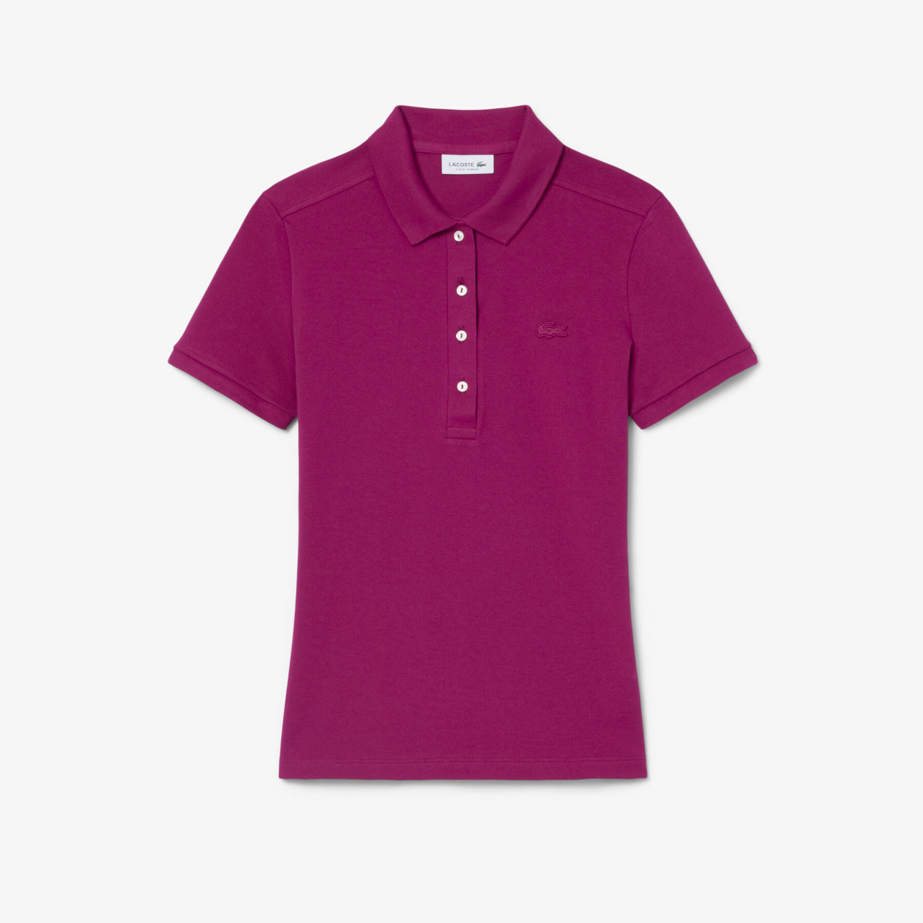 L.12.D Slim Fit Stretch Petit Pique Polo Shirt lacoste l 12 d slim fit stretch petit pique polo shirt