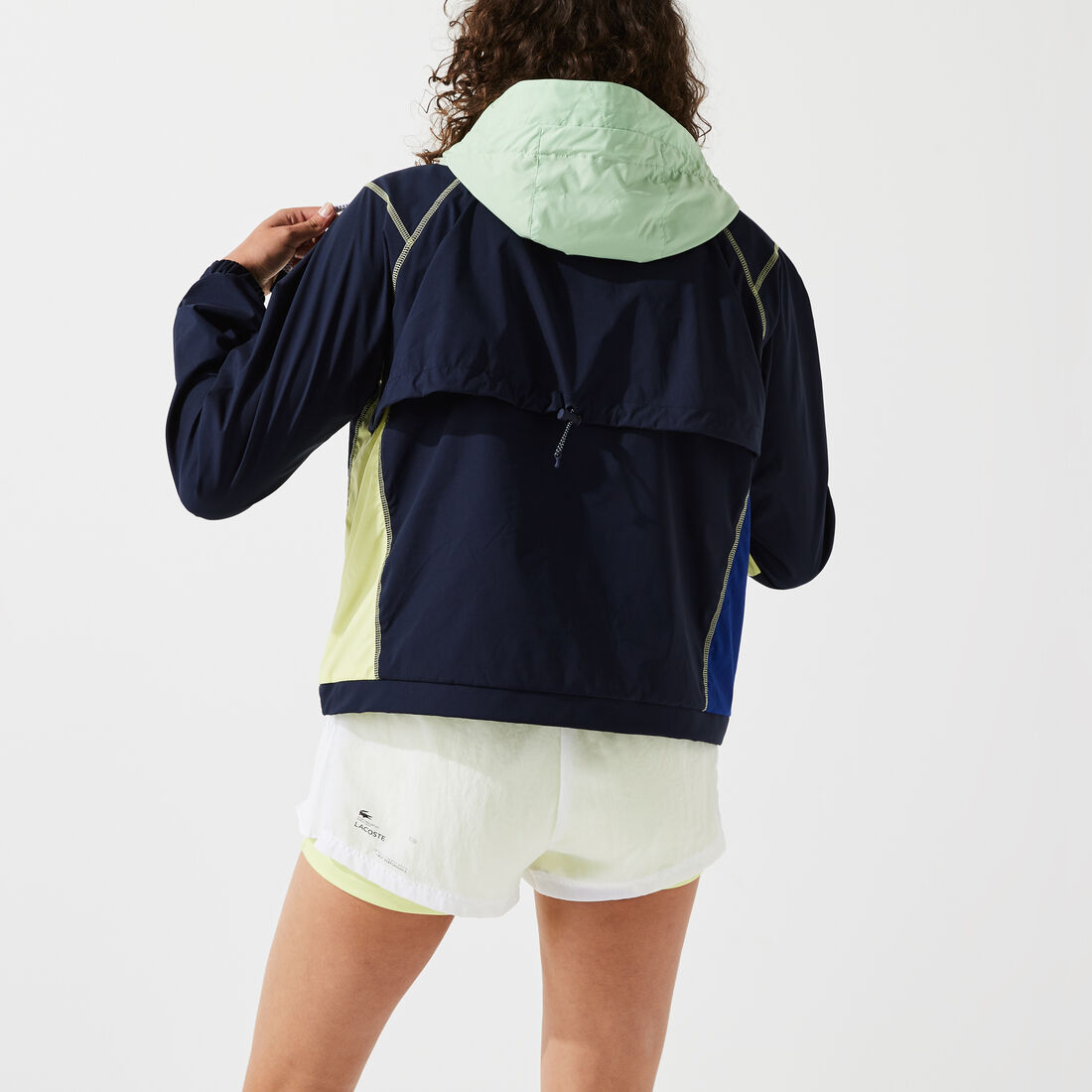 Women’s Colour-block Accents Pullover Windbreaker Women’s Colour-block Accents Pullover Windbreaker