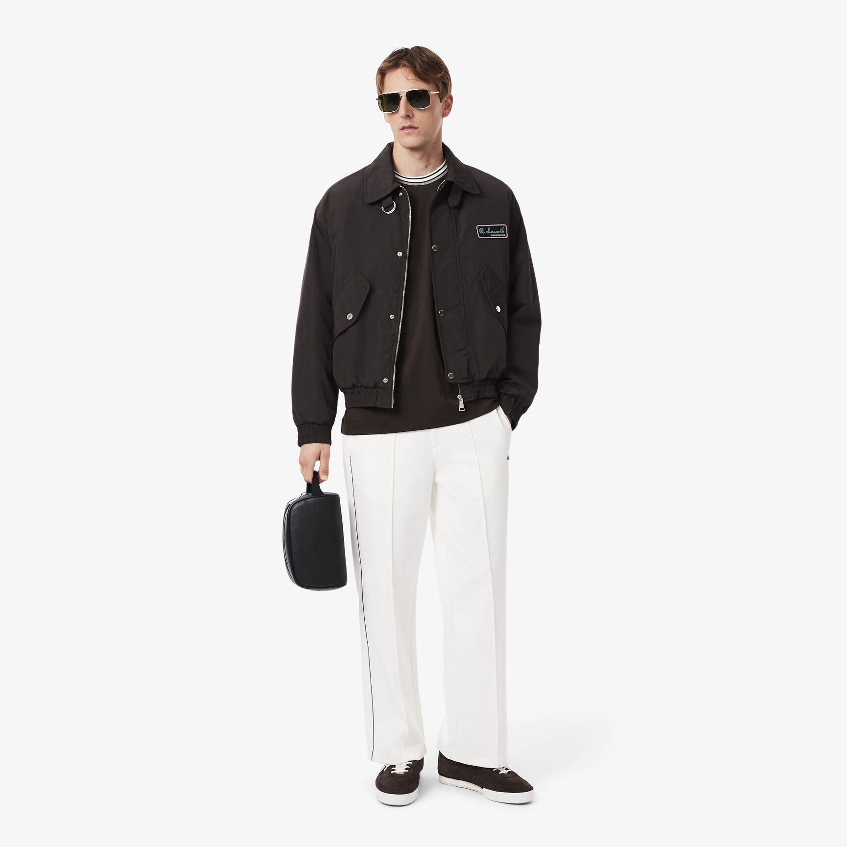 French Made Stripe Neck T-shirt